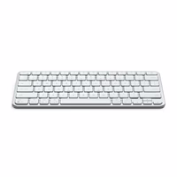 Belaidė QWERTY klaviatūra Satechi Slim EX1 Mac / PC ST-KEX1S-EN sidabrinė