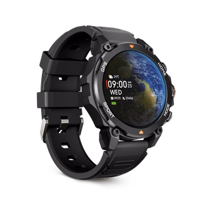 Ksix Smartwatch EXPLORER išmanusis laikrodis, juodas, GPS, 1.43" AMOLED, 5 ATM