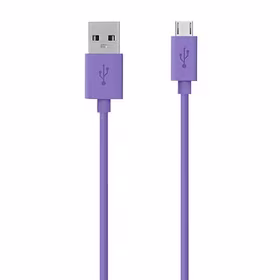 Belkin Range 2m Micro USB laidas skirtas Smartphones and Tablets - violetinis