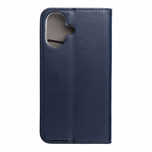 SMART MAGNETO knygos tipo dėklas telefonui IPHONE 17, tamsiai mėlynas