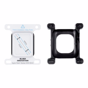 5D Mr. Monkey Apsauginis stiklas - Apple Watch SE / SE 2 / SE 3 40MM juodas (Strong HD)
