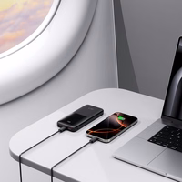 Išorinė baterija Tech-Protect PB01 10000mAh 22.5W - juoda