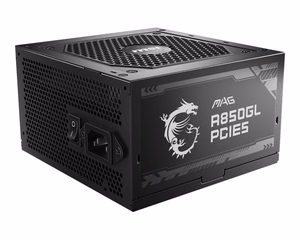 MSI MAG A850GL PCIE5 maitinimo šaltinis 850 W 20+4 kontaktų ATX ATX juodas