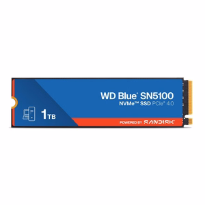 Western Digital WD Blue SN5100 1 TB M.2 PCI Express 4.0 NVMe QLC 3D NAND
