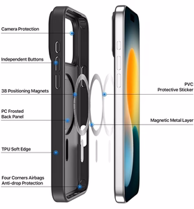 Dėklas Dux Ducis Yind Apple iPhone 17 Pro juodas