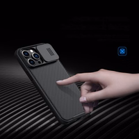 Dėklas Nillkin CamShield Pro Apple iPhone 14 Pro Max mėlynas