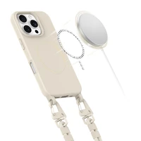 Tech-Protect MagNecklace MagSafe dėklas iPhone 16 Pro Max - smėlio spalvos