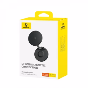 Baseus "MagPro" telefono stovas juodas