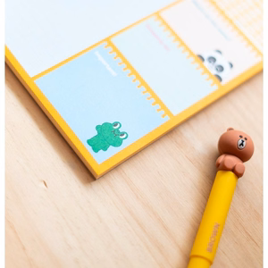 Line Friends A5 planuoklis