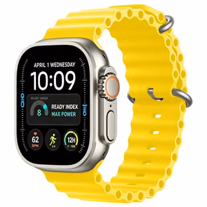 TECH-PROTECT ICONBAND PRO APPLE WATCH 4 / 5 / 6 / 7 / 8 / 9 / SE / ULTRA 1 / 2 (42 / 44 / 45 / 49 MM) GELTONAS