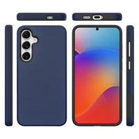 Dėklas Perfectionists Triangle Case Samsung A556 A55 5G tamsiai mėlynas