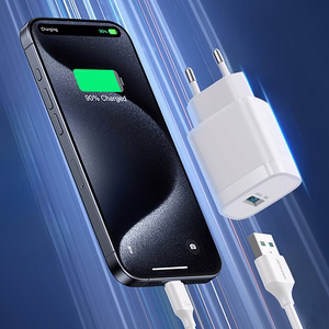 Joyroom JR-TF4 18W sieninis įkroviklis su 3A USB-A - USB-C 1m laidu - baltas