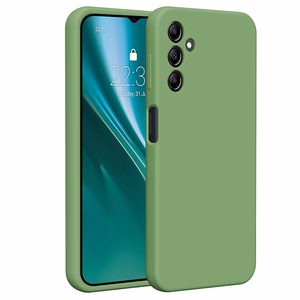 Etteri silikoninis dėklas telefonui Samsung Galaxy A14 - šviesiai žalias