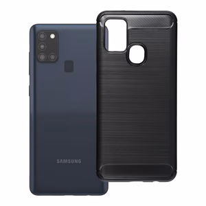 Case for Samsung A21S Carbon 2.0 black