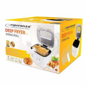 Esperanza EKG012 – deep fryer, 2.5 L, white