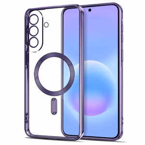 Tech-Protect MagFlex MagSafe dėklas skirtas Samsung Galaxy A37 5G - skaidrus purpurinis
