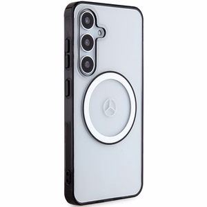 Mercedes Printed Logo MagSafe case for Samsung Galaxy S24 - transparent