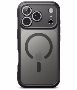 Ringke Fusion Bold Magnetic MagSafe dėklas iPhone 18 Pro / 17 Pro, matinis juodas