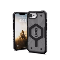 UAG Pathfinder permatomas Magnetinis dėklas telefonui iPhone 16e - pilkas/juodas