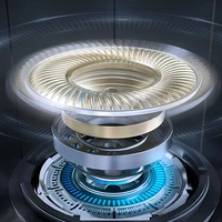 Dudao U21 TWS ANC ENC Bluetooth belaidės ausinės - baltos