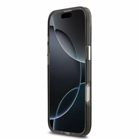 GUESS dėklas telefonui IPHONE 17 Air, suderinamas su MagSafe GUHMP17MHGTMLCGK (IML gradientas su trikampiu logotipu) juodas