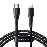 Joyroom Starry Series SA32-CL3 30W USB-C / Lightning kabelis 1 m - juodas