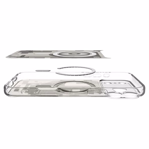Spigen Ultra Hybrid MagSafe Zero One dėklas iPhone 18 Pro / 17 Pro, titano spalvos