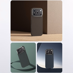 Benks Magnetinis Armor Tint Kevlar 1000D (0069) Iphone 17 Pro auksinis