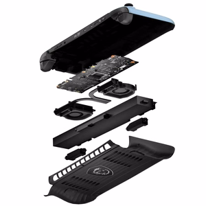 MSI Claw 8 AI+ A2VM-254PL nešiojama žaidimų konsolė 20,3 cm (8") 1 TB jutiklinis ekranas Wi-Fi Glacier Blue Edition