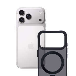 3mk Smoke Case Mag&Stand для iPhone 17 Pro - чёрный