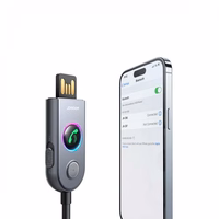 Adapteris Joyroom "JR-CB6" Pilkas (Įvestis: "Bluetooth 5.3" / Išvestis: "AUX")