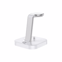 Belaidis įkroviklis Hoco (CW43) 3in 1 (15W MagSafe Compatible) baltas