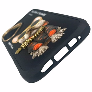 Nimmy Akiniai Kietas šuo dėklas telefonui iPhone 16 - juodas