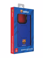 FC Barcelona case iPhone 15 Pro Magnetinis dėklas MagSafe OCFCBMCIP15PSE SE