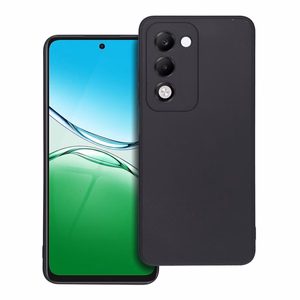 Matinis dėklas telefonui (m) OPPO A5 4G / A5 5G - juodas