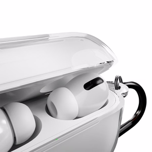 "Puro 0.3 Nude" dėklas "AirPods Pro 3" - skaidrus