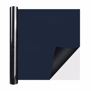 HTVRONT Pure terminio perkėlimo plėvelė, 12.0 in. × 5.9 ft., juoda
