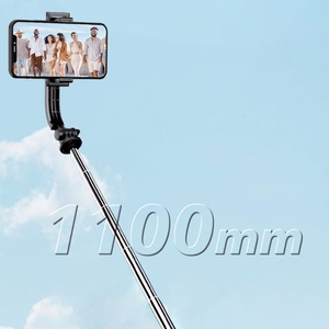 Selfie stick + tripod Dudao (F18BS) black