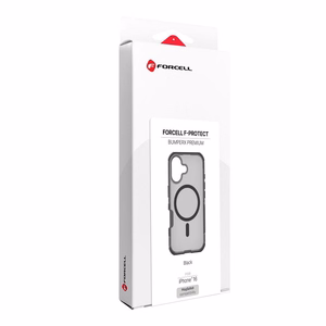 Dėklas skirtas Samsung A27 Forcell F-Protect BumperX Premium suderinamas su MagSafe juodas