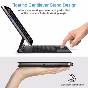 Tech-Protect SmartCase Magnetic deklas iPad Pro 13 7/8 2024-2025 - Juodas