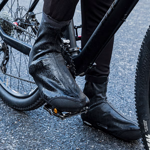 Rockbros LF1081 vėjui ir vandeniui atsparūs batų uždangalai 42-46 cm - juodi