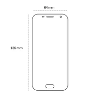 Apsauginis stiklas 2,5D Samsung Galaxy S7 (G930)