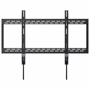 Manhattan fiksuotas sieninis laikiklis TV ir monitoriams, 60"–100", VESA 200x200–900x600 mm, maks. 50 kg, juodas