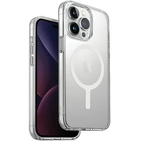 Uniq LifePro Xtreme Magclick Dėklas telefonui su įkrovimu iPhone 15 Pro - skaidrus