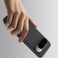 Nillkin Super Frosted Shield Pro Magnetinis dėklas telefonui Google Pixel 9 - juodas