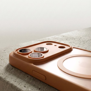 Mag Matt dėklas iPhone 11 rudas