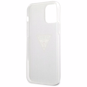 Guess GUHCP12SPCUJULLB iPhone 12 mini 5.4" mėlynas/šviesiai mėlynas kietas dėklas Jeans kolekcija