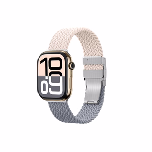 AmazingThing Blend dirželis Apple Watch 42mm 2-rinkinys - Rožinė-Pilka/Rožinė