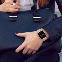 TECH-PROTECT MILANESEBAND APPLE WATCH 4 / 5 / 6 / 7 / 8 / 9 / SE (38 / 40 / 41 MM) ŽVAIGŽDŽIŲ ŠVIESA