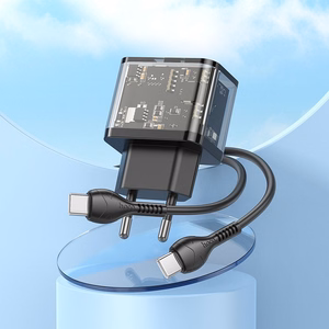 Įkroviklis Hoco N34 + "USB-C (Type-C) to USB-C (Type-C)" (1xUSB-C;1xUSB 20W)